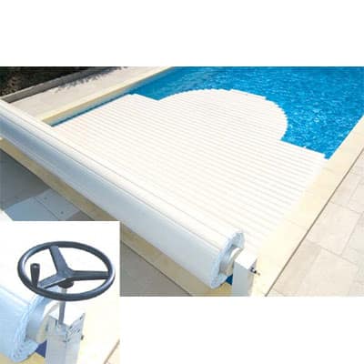 PVC zwembadlamellen kleur wit per m2