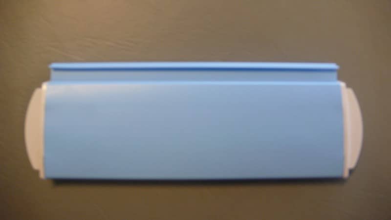 PVC zwembadlamellen kleur blauw per m2